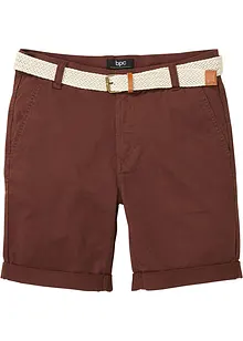 Bermuda chino elasticizzati con cintura, regular fit, bonprix