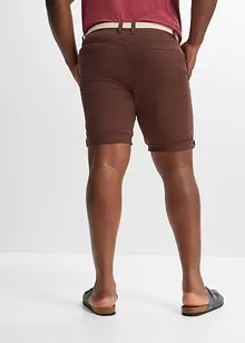 Bermuda chino elasticizzati con cintura, regular fit, bonprix