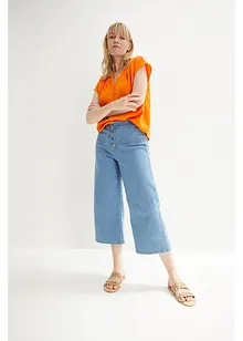Top in mussola di puro cotone, bonprix