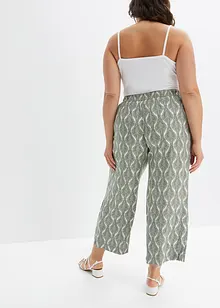 Pantaloni con elastico in vita, bonprix