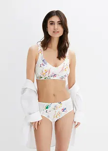 Culotte a vita alta (pacco da 4) con cotone biologico, bonprix
