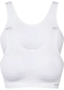 Reggiseno bustier senza cuciture Feel Comfort (pacco da 2), bonprix