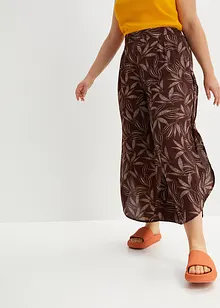 Pantaloni a palazzo con spacchi, bonprix