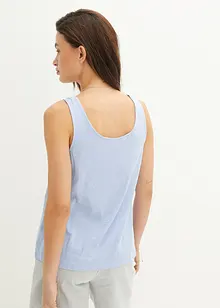 Top di cotone con nodi, bonprix