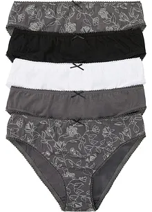 Slip con cotone biologico (pacco da 5), bonprix