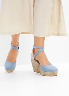 Sandali con zeppa in corda, bonprix