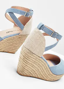 Sandali con zeppa in corda, bonprix