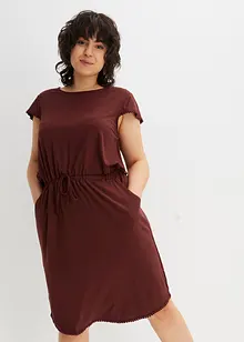 Abito midi in jersey di viscosa, bonprix