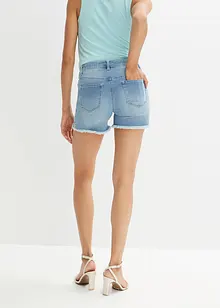 Shorts di jeans, vita media, bonprix