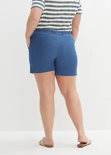 Shorts di jeans elasticizzati (pacco da 2), bonprix