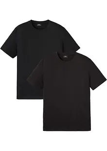 T-shirt in puro cotone biologico (pacco da 2), bonprix