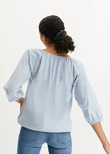 Maglia in cotone biologico con scollo quadrato, bonprix