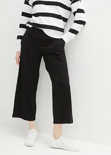 Pantaloni culotte con tasche e vita comoda, bonprix