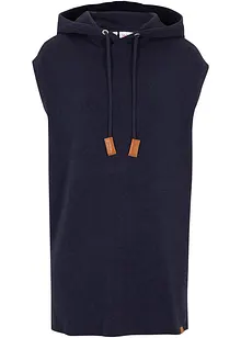 Gilet in maglia con cappuccio, bonprix