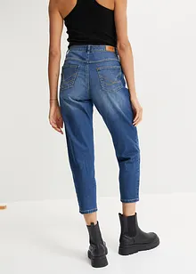 Mom jeans con cotone biologico, a vita alta, bonprix