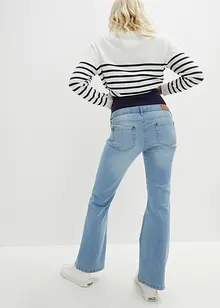 Jeans prémaman elasticizzati comfort, bootcut, bonprix