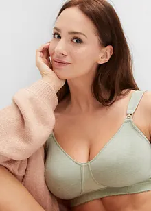 Reggiseno allattamento senza ferretto  con cotone biologico (pacco da 2), bonprix