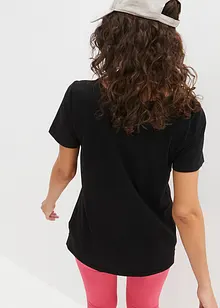 T-shirt per sport con stampa rétro, bonprix