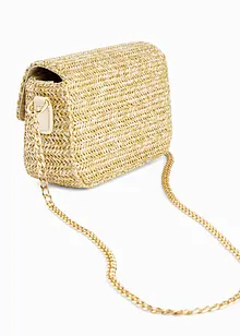 Borsa a tracolla effetto paglia, bonprix