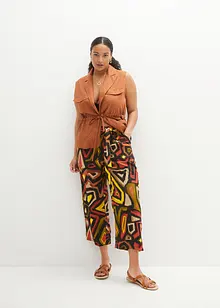 Pantaloni culotte in viscosa fluente, bonprix