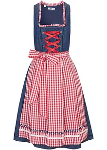 Abito bavarese con grembiule (set 2 pezzi), bonprix