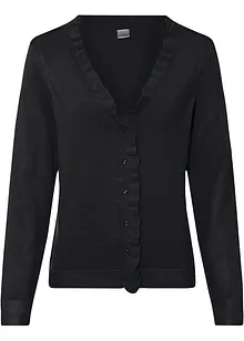 Cardigan in filato fine, bonprix