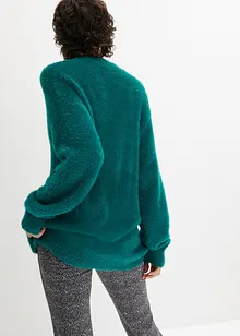 Maglione con filato peloso, bonprix