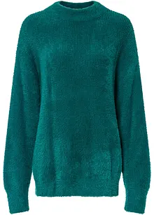 Maglione con filato peloso, bonprix