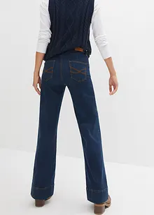 Jeans elasticizzati comfort, wide fit, bonprix