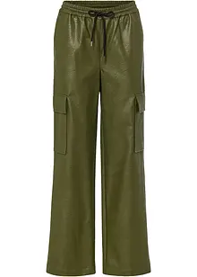 Pantaloni in similpelle, bonprix