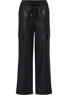 Pantaloni in similpelle, bonprix