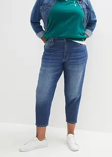 Mom jeans con cotone biologico, a vita alta, bonprix