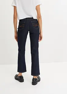 Jeans elasticizzati wide leg, vita alta, bonprix