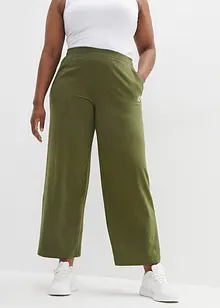 Pantaloni in maglina a palazzo con cinta comoda, bonprix