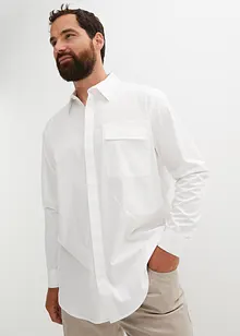 Camicia a maniche lunghe con taschino, bonprix