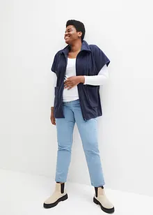 Gilet in pile di poliestere riciclato, bonprix