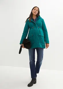 Giacca prémaman 3 in 1 con fodera morbida e inserto babywearing, bonprix