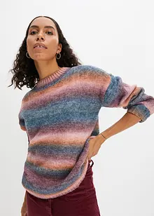 Maglione in misto lana con colori sfumati, bonprix