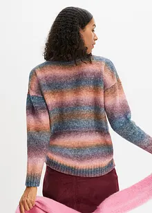 Maglione in misto lana con colori sfumati, bonprix