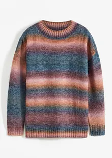 Maglione in misto lana con colori sfumati, bonprix