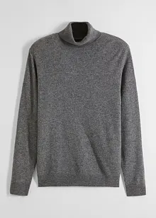 Maglione in lana Premium con Good Cashmere Standard® e collo alto, bonprix