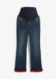 Jeans prémaman termici elasticizzati, bootcut, bpc bonprix collection