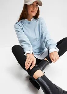 Leggings termici in pile 140 den, bonprix