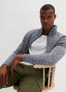 Cardigan con colletto dritto, bonprix