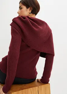 Maglione con collo variabile, bonprix