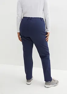 Pantaloni funzionali in softshell elasticizzato con cinta comoda, idrorepellenti, bonprix