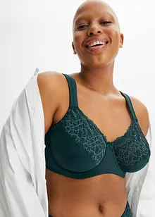 Reggiseno minimizer con ferretto e poliammide riciclata (pacco da 2), bonprix