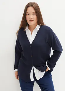 Cardigan a coste Milano, bonprix