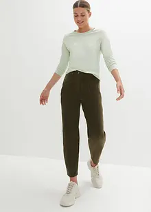 Pantaloni di velluto a palloncino, bonprix