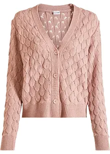 Cardigan traforato, bonprix